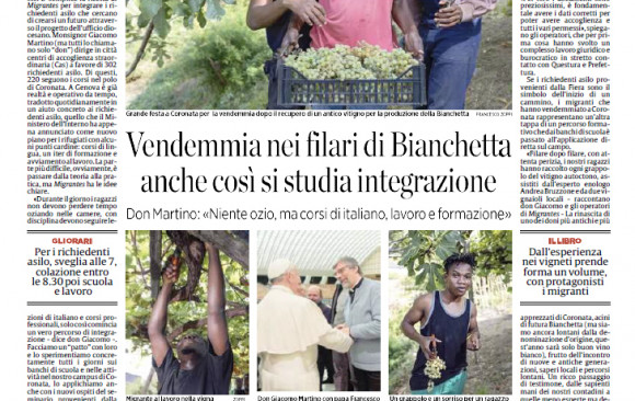 La Bianchetta Genovese on Secolo XIX