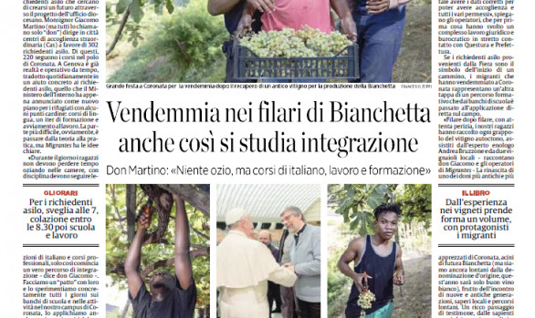 La Bianchetta Genovese on Secolo XIX