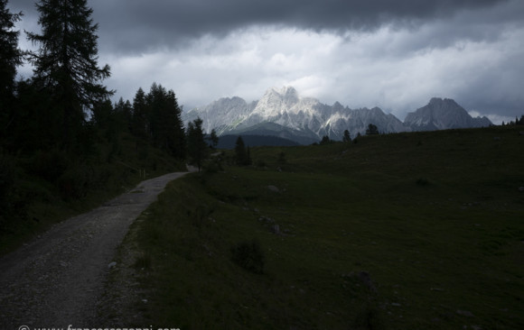 Alpine cottages in Sauris