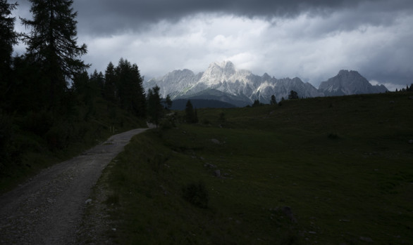 Alpine cottages in Sauris